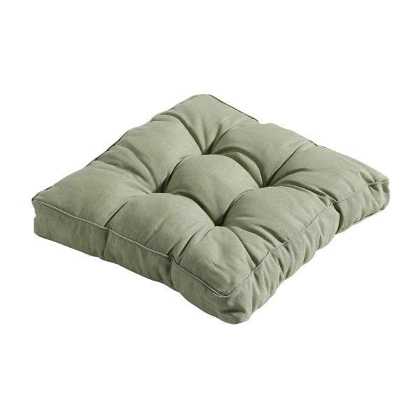 Sitzkissen Florance Panama Salbei - Ca. 47x47 cm - 4er-Set