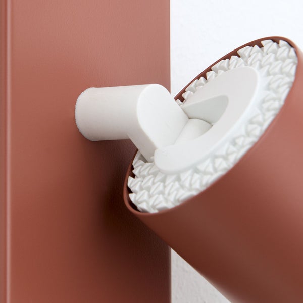 Toilettenbürste mit Behälter zur Wandmontage