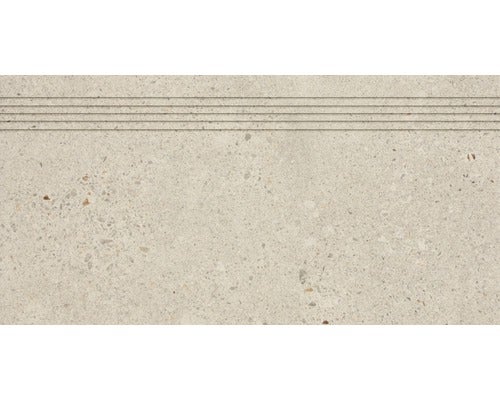 Treppenfliese mit Rillenstruktur