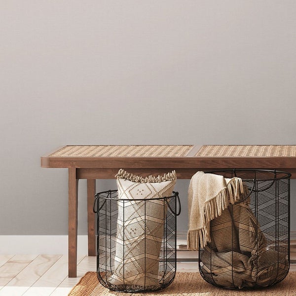 Graue Eurobox mit farbigen Clip-Etiketten