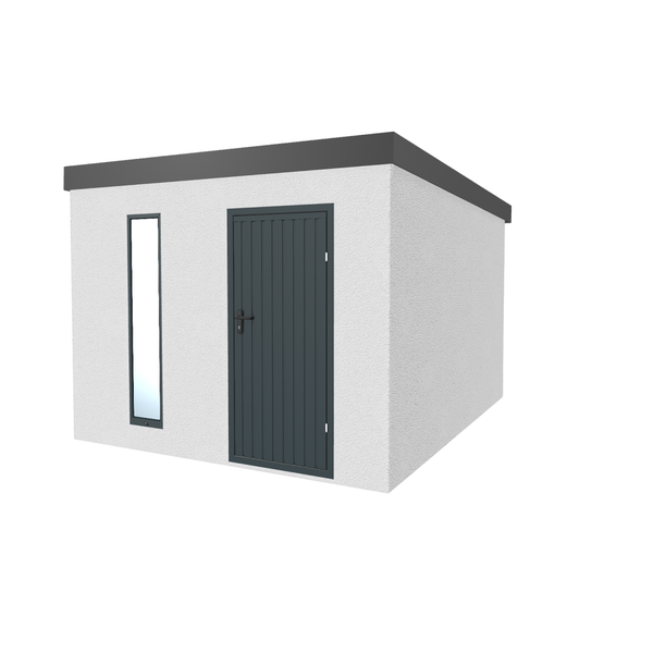 Gartenhaus mit Tür und Fenster