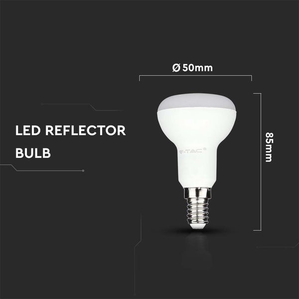 V-TAC VT-250-N - LED-Reflektorlampen - Samsung - IP20 - Weiß - 4,8 W - 470 Lumen - 4000 K - 5
