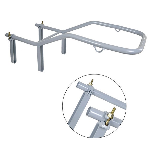 Bauschutt-Rutschsystem Sirl XXL 7-teilig – Profi-Schuttrutsche mit Einfülltrichter & Stahlhalterung, 6,38 m