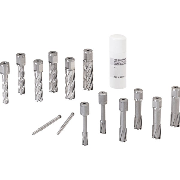FEIN Kernbohrer Set mit Schneidpaste