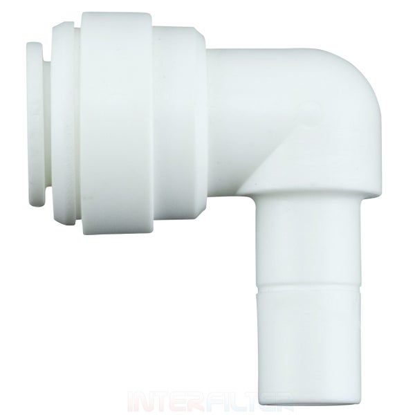 Winkel Steckverbinder aus Kunststoff für Wasserfilter