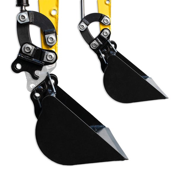 BAMATO Schnellwechselhalter für Minibagger MIB-600 - Effizienter Anbaugerätewechsel