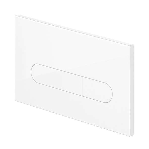 Betätigungsplatte für Spülkasten mit zwei Tasten