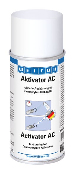 WEICON CA-Aktivator Spray AC | Aushärtebeschleuniger für Sekundenkleber | 150 ml