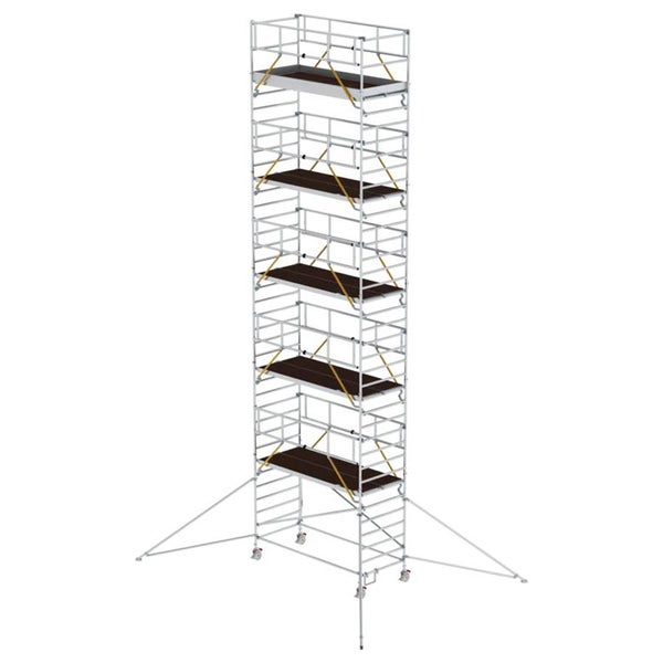 MUNK Rollgerüst SG mit Doppelplattform 1,35x3,00m und Ausleger 12,35m AH