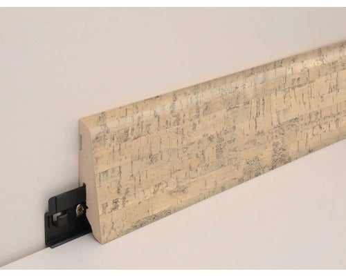 Sockelleiste FU060L1 MDF Almada Beige 19x58x2400 mm
