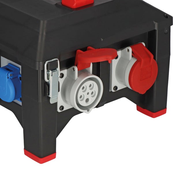 Baustromverteiler mit Steckdosen