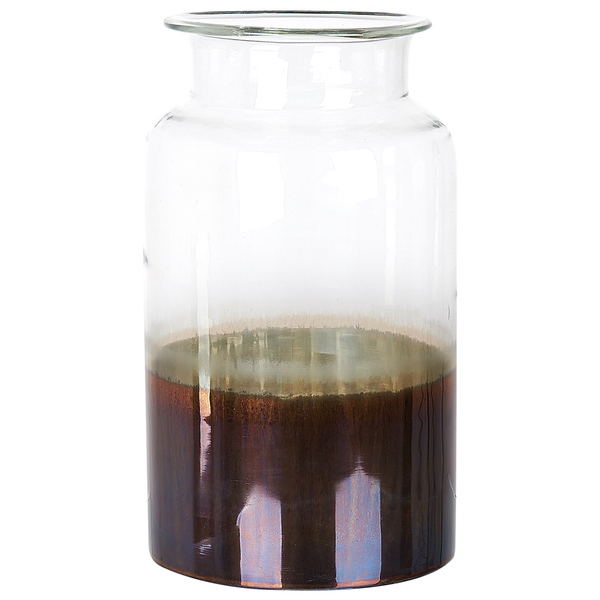 Dekorative Glasvase für Blumen