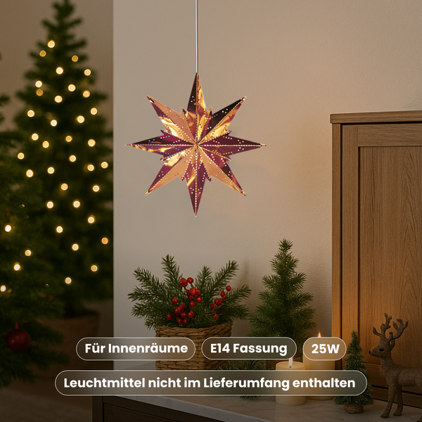 Dekorative Glühlampen in verschiedenen Formen als Pendel- und Tischleuchten mit Pflanzenarrangements