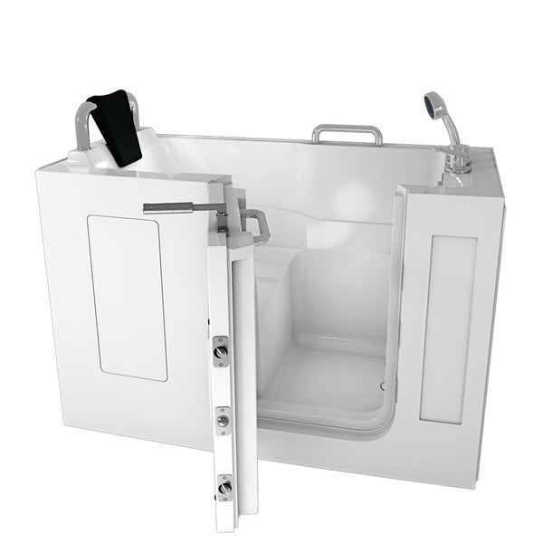Sitzbadewanne Senioren Wanne mit Tür S07-C-L 140x76cm