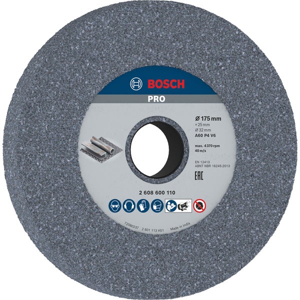 Bosch PRO Steel Schleifscheibe 175 x 25 x 32 mm G60 - 2608600110
