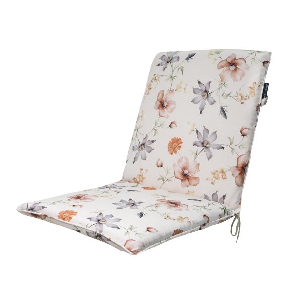 Stuhlauflage Stapelstuhl Florina natur - ca. 97x49 cm - 4er-Set