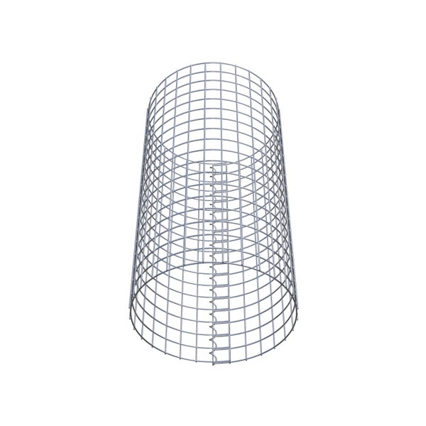 Gabionensäule Durchmesser 47 cm MW 5 x 5 cm rund - Höhe: 90 cm