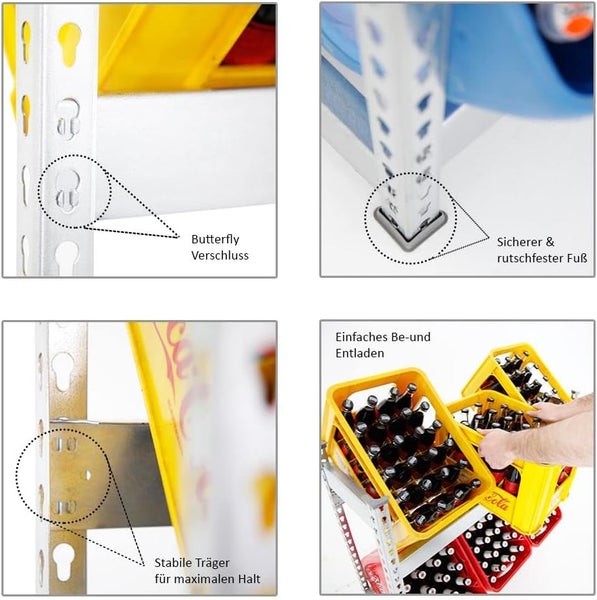 Dreistufiger Sonnenschirm für den Garten