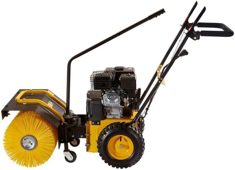Kehrmaschine Benzin TEXAS Handy Sweep 650TGE 2in1 mit E-Start & Schneeschild – 212ccm Power für Hof & Winter