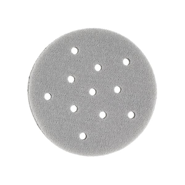 Mirka Iridium Soft Schleifscheiben Ø 77 mm / Korn P1000 / Klett Multifit / 20 Stück / schaumbasiertes Schleifmittel für präzises Trockenschleifen, Klarlackschliff, Finish