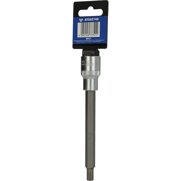 BRILLIANT TOOLS 1/2 RIBE-Bit-Stecknuss 140 mm lang M8 - BT022740