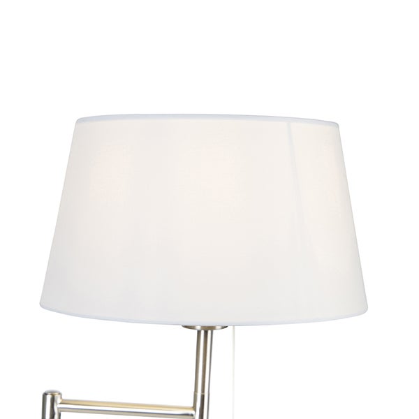 Nahaufnahme einer Innenleuchte mit Lampenschirm