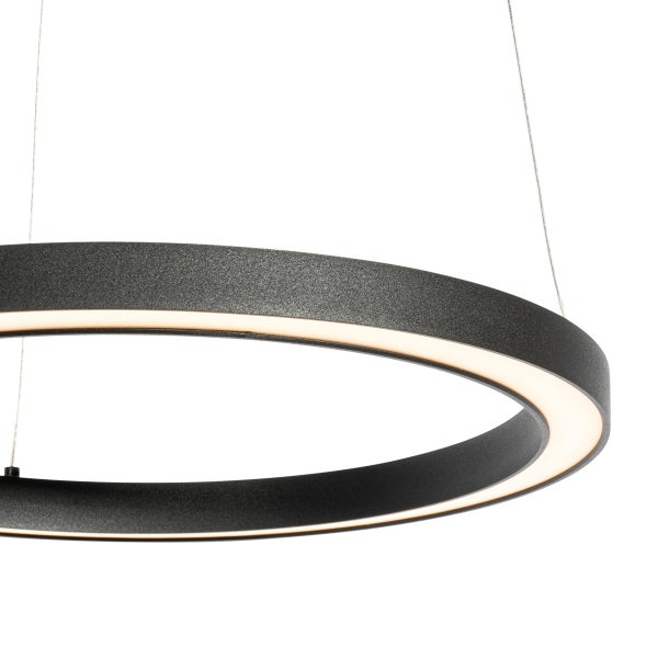 Runde Pendelleuchte mit integrierter Beleuchtung