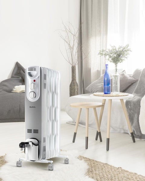 SUPRA ORSO Ölradiator Elektroheizung 2000 Watt 3 Heizstufen Heizkörper