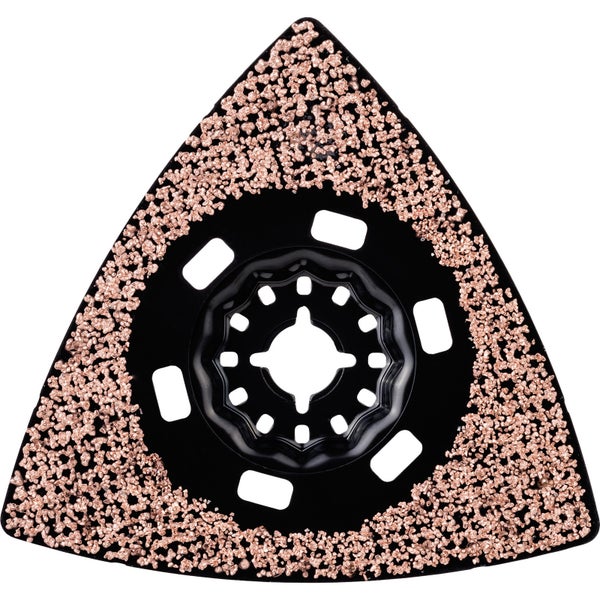 Bosch 10x Expert Sanding Plate AVZ 90 RT2 Starlock Schleifplatte für Multifunktionswerkzeuge 20 x 90 mm - 2608900046