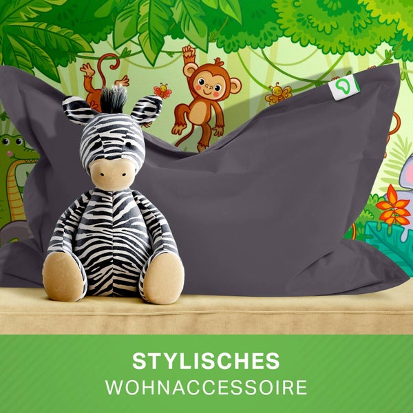 Wasserabweisendes Gewebe mit Wassertropfen