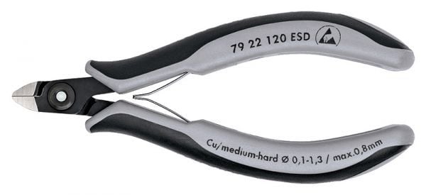 Knipex Präz.-Elek.-Seitenschneider -7922120ESD