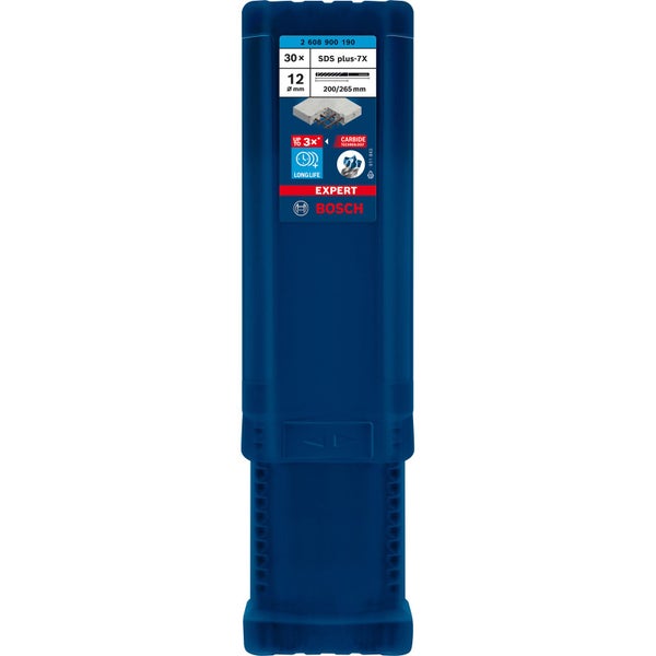 Bosch 30x Expert SDS plus-7X Hammerbohrer 12 x 200 x 265 mm - 2608900190