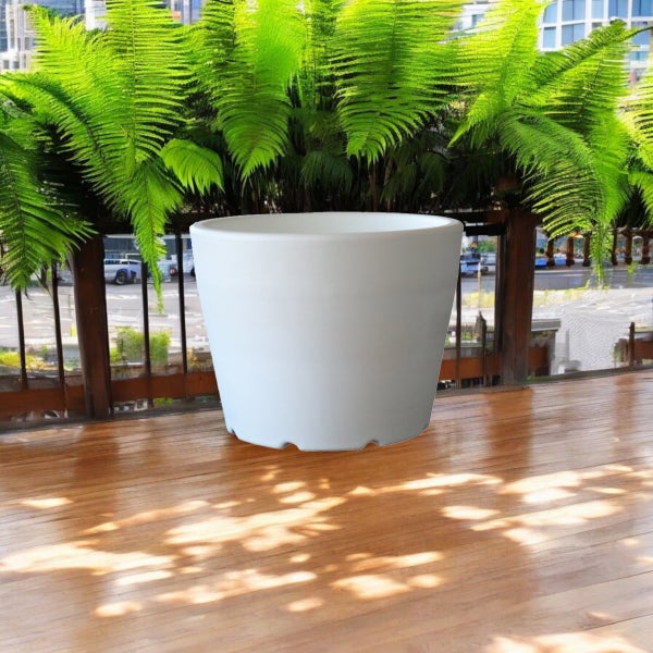 Pflanzgefäß COLO 50 M, Durchmesser 50cm, 60 l Volumen, weiß, Pflanzkübel, Pflanztopf