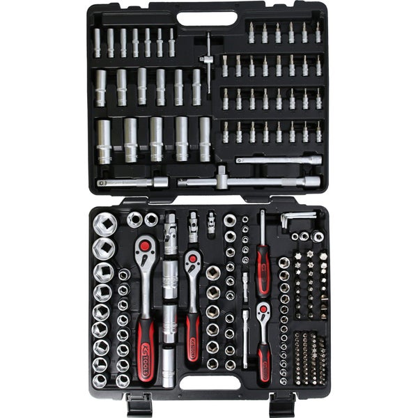 KS TOOLS 1/4+ 3/8+ 1/2 Steckschlüssel-Satz 195tlg. - 917.0795