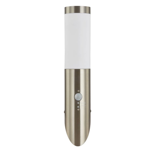 Lindby Statius (spritzwassergeschützt (Modern) in Alu aus Edelstahl (1 flammig, E27)