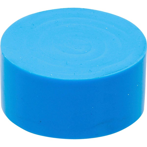Blauer Kunststoffstopfen
