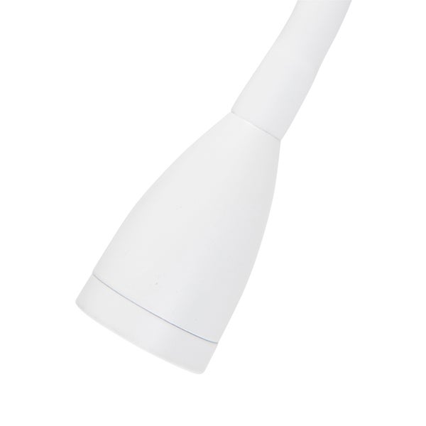 Detail einer weißen Leuchte