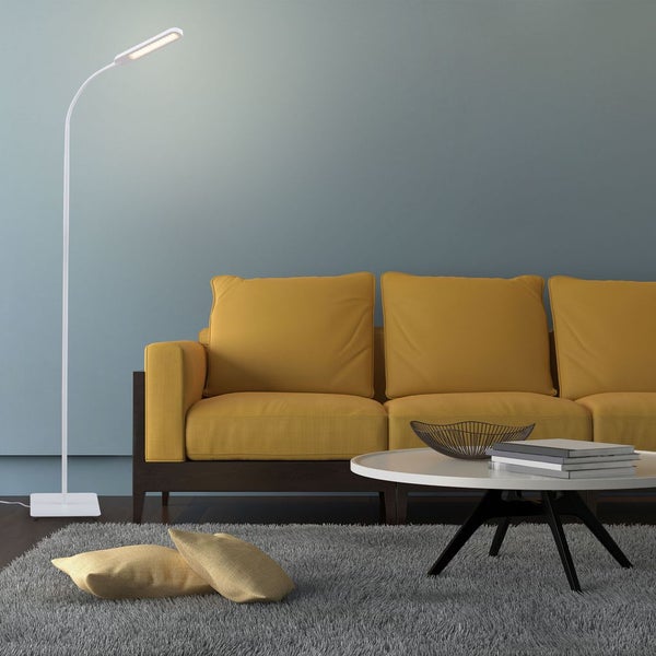 CCT LED Stehleuchte, weiß, 1xLED-Platine/6,5W