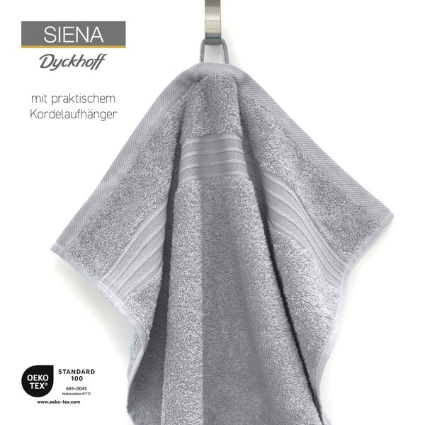 Dyckhoff Badvorleger Siena silber, 50 x 75 cm