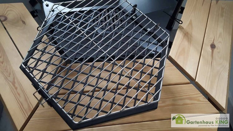 Grillrost aus Metall für Gartengrill