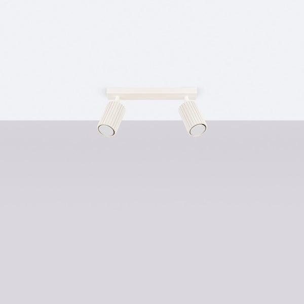 Deckenleuchte mit zwei Strahlern