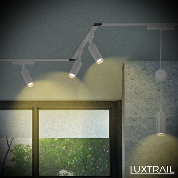 Briloner Luxtrail Schienensystem, Zubehör, Erweiterungskomponente, Schwarz, 4,5 cm