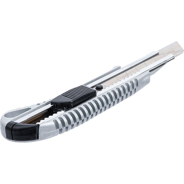 Universal Abbrechmesser mit Zink-Druckgussgehäuse und 18 mm Klinge in Verpackung