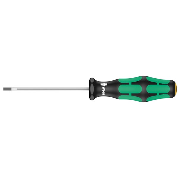 Wera 335 Schlitz-Schraubendreher - Elektrikerklinge 0,5x3,0x80 mm - 110001