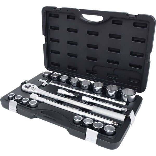 KS TOOLS 3/4 Steckschlüssel-Satz 21tlg. 6-kant - 911.0721