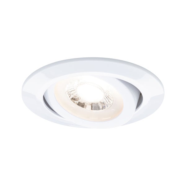 LED Einbauleuchte 20er-Set schwenkbar rund 82mm 70° 20x4,8W 20x450lm 230V 3000K Weiß
