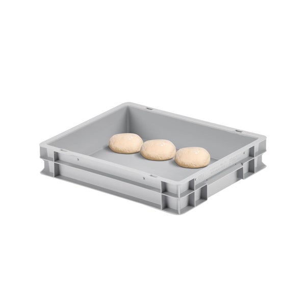 PROREGAL CHEFGASTRO Pizzaballenbox ohne Deckel HxBxT 75 x 30 x 40 cm 9 Liter Teigwanne für Pizzateig Stapelbare Pizzabox