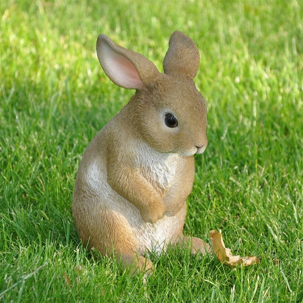 Dekofigur Gartenfigur Hase