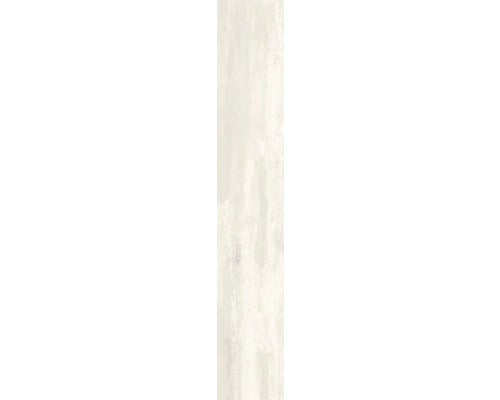 Wand- und Bodenfliese Chalet 2.0 arctic white 20x120 cm matt rektifiziert