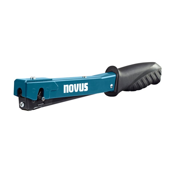 Novus Tools Hammertacker J-022, 4–6 mm Typ H, Premium-Tacker geeignet für Feindrahtklammern, Teppiche & Stoffe 030-0451